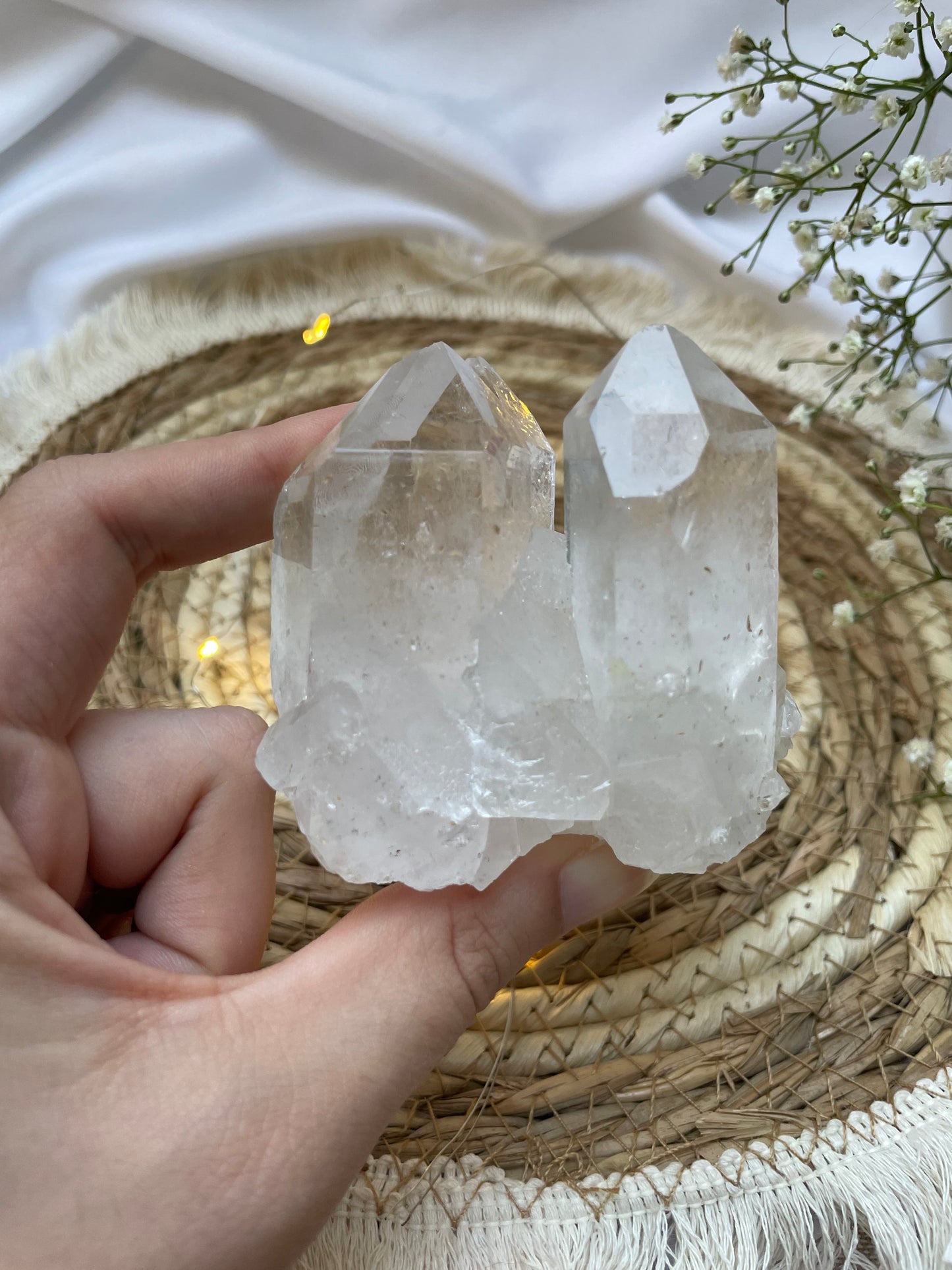 Bergkristall Cluster Nr. 16