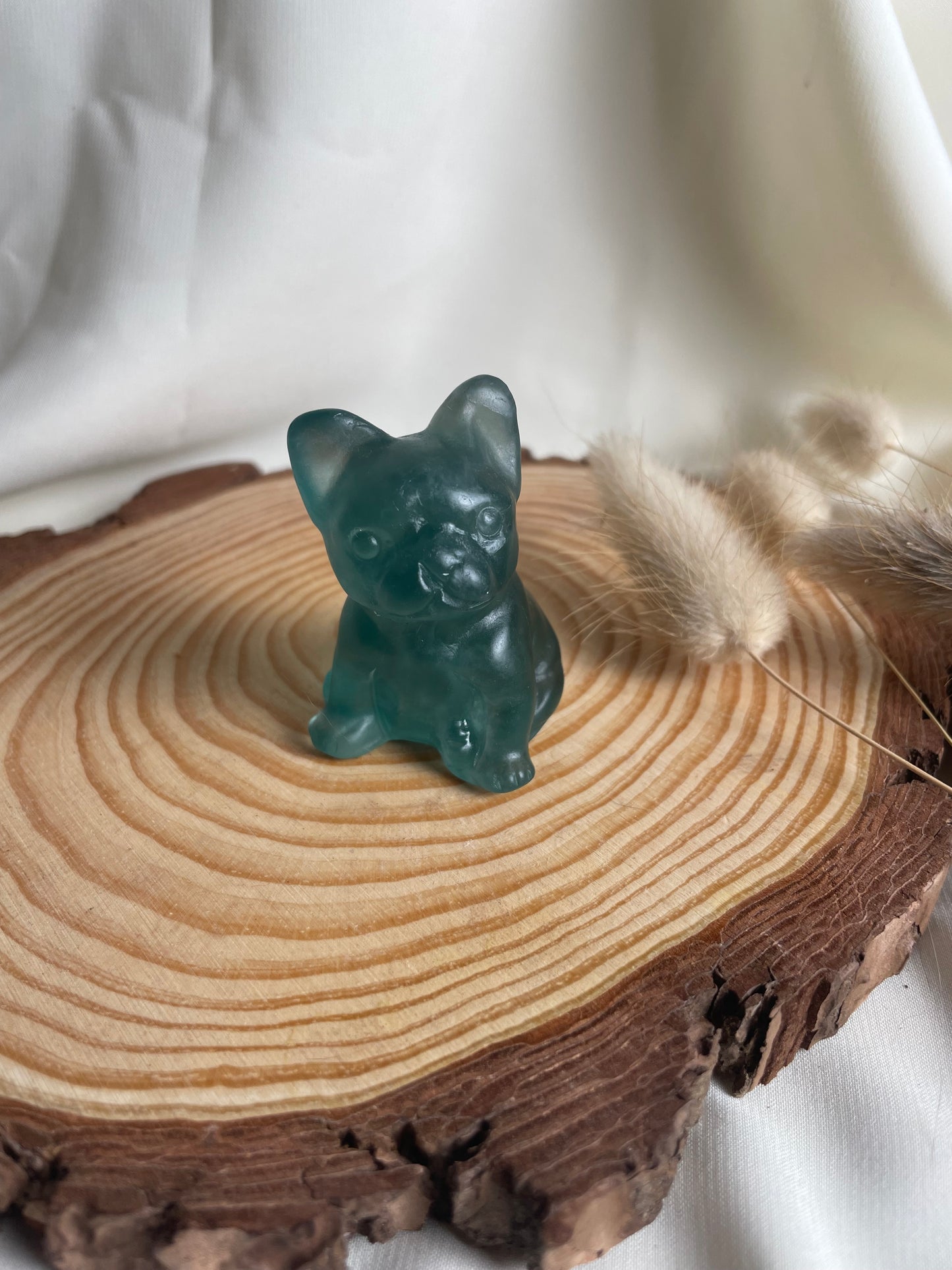 Grüner Fluorit Hund GF20