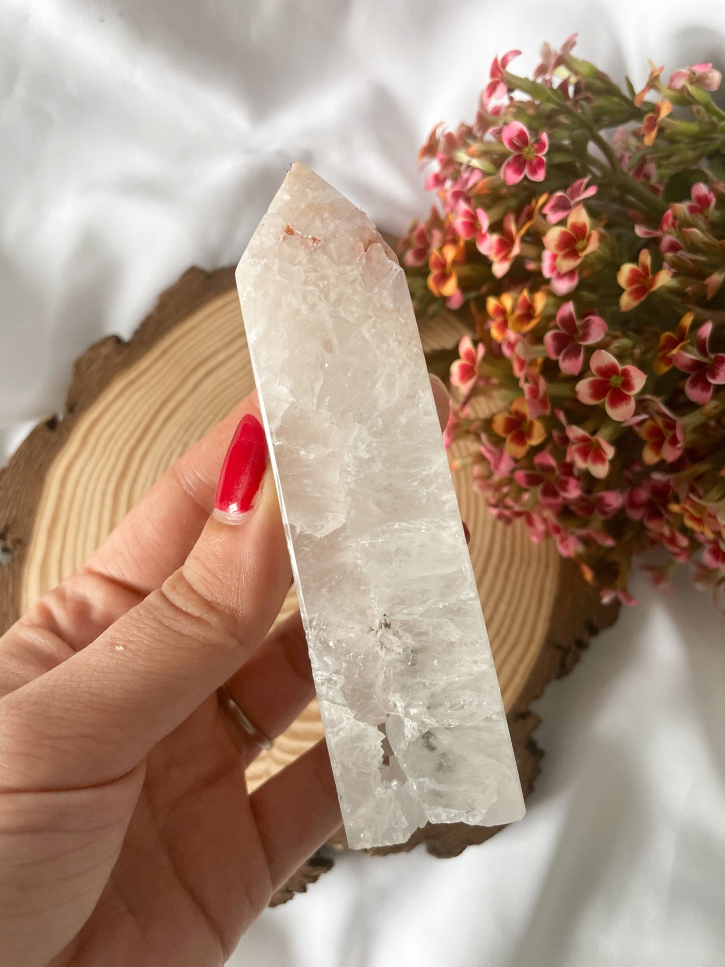 Pink Amethyst Turm Nr. 16