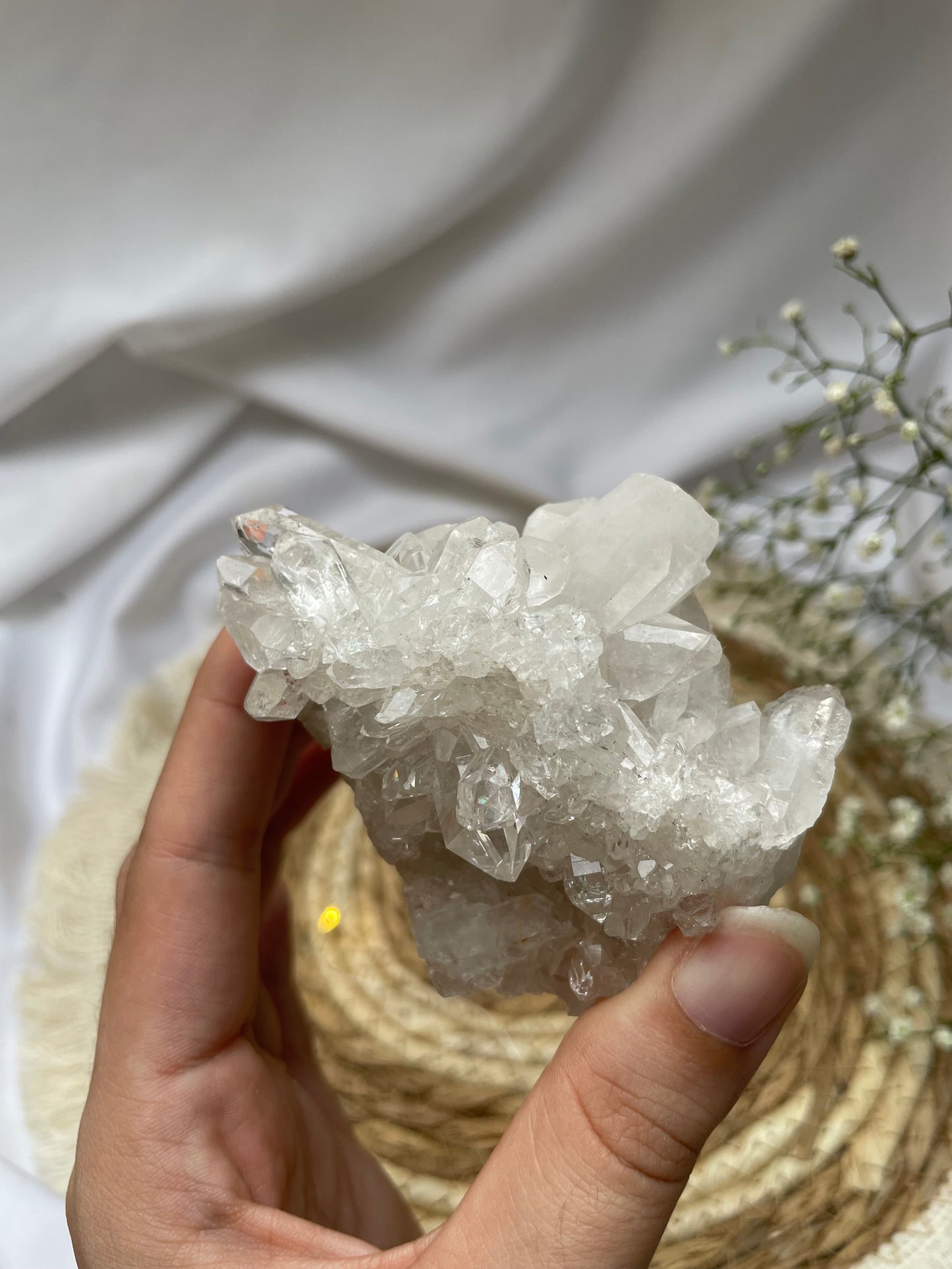 Bergkristall Cluster Nr. 12