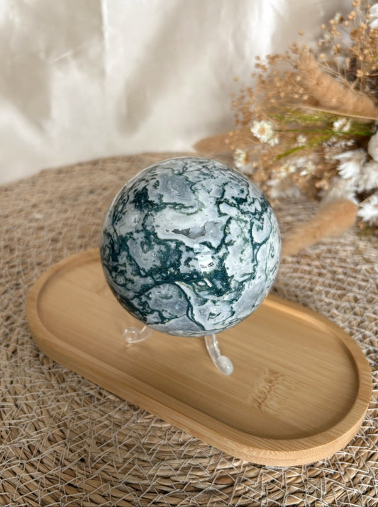 Druzy Moosachat Kugel MK75