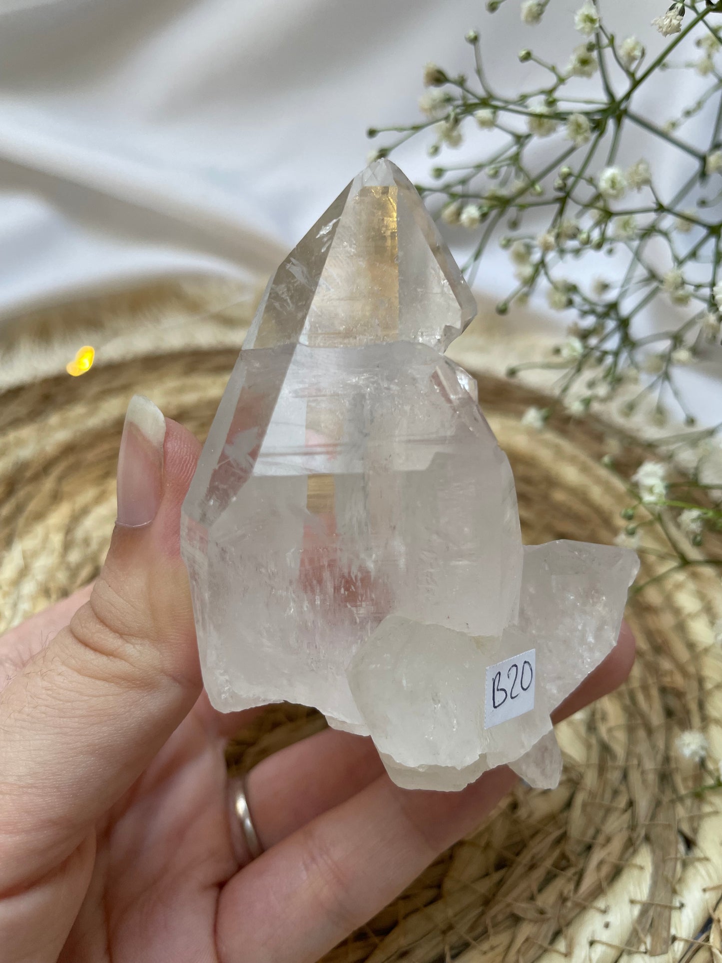 Bergkristall Cluster Nr. 17