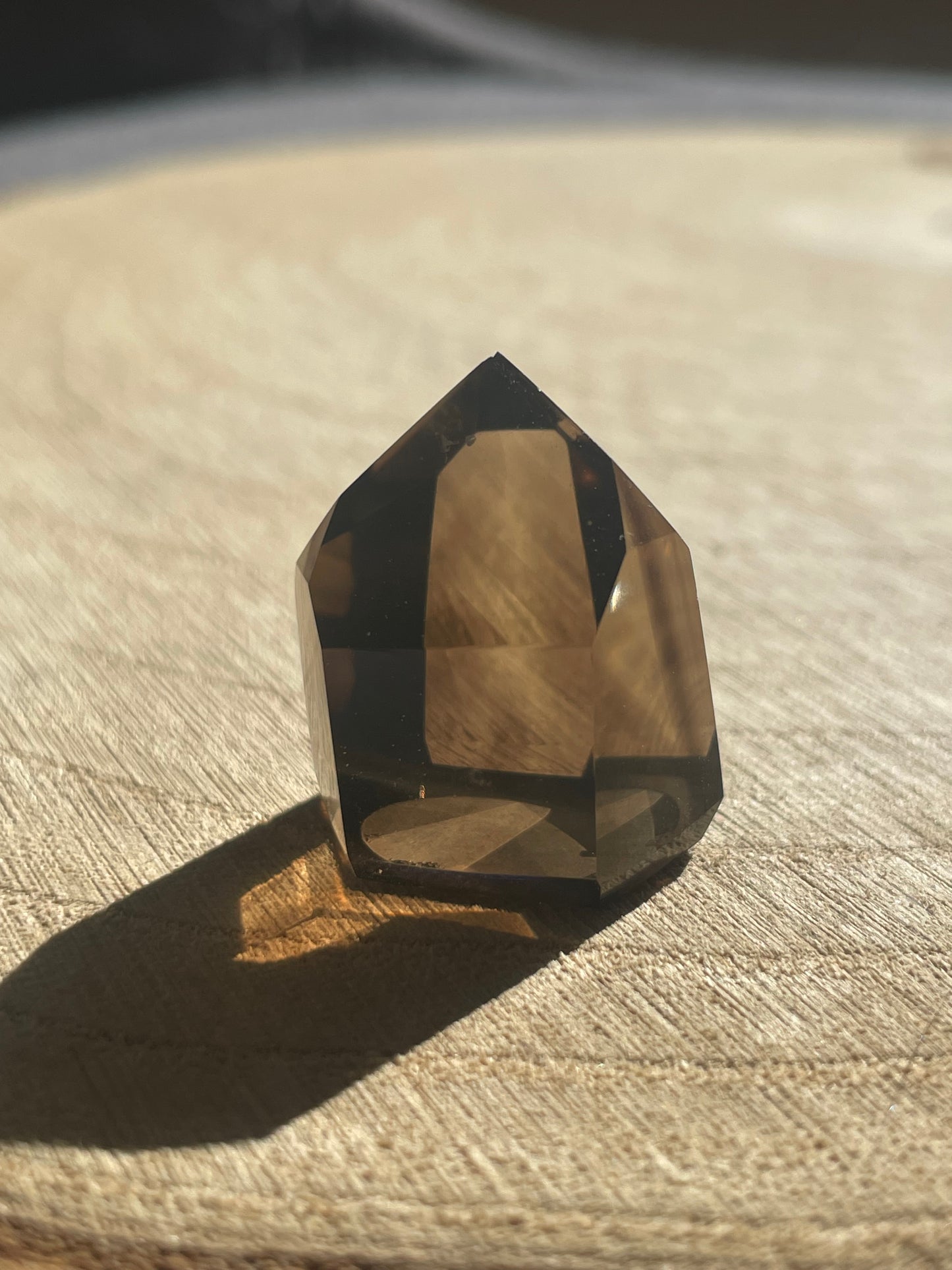 Mini Citrin Spitze mit Phantom C12