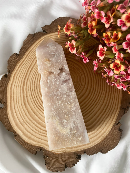 Pink Amethyst Turm Nr. 6