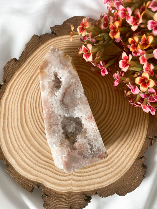 Pink Amethyst Turm Nr. 14