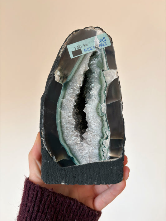 Amethyst x Achat Kathedrale, 1,5kg