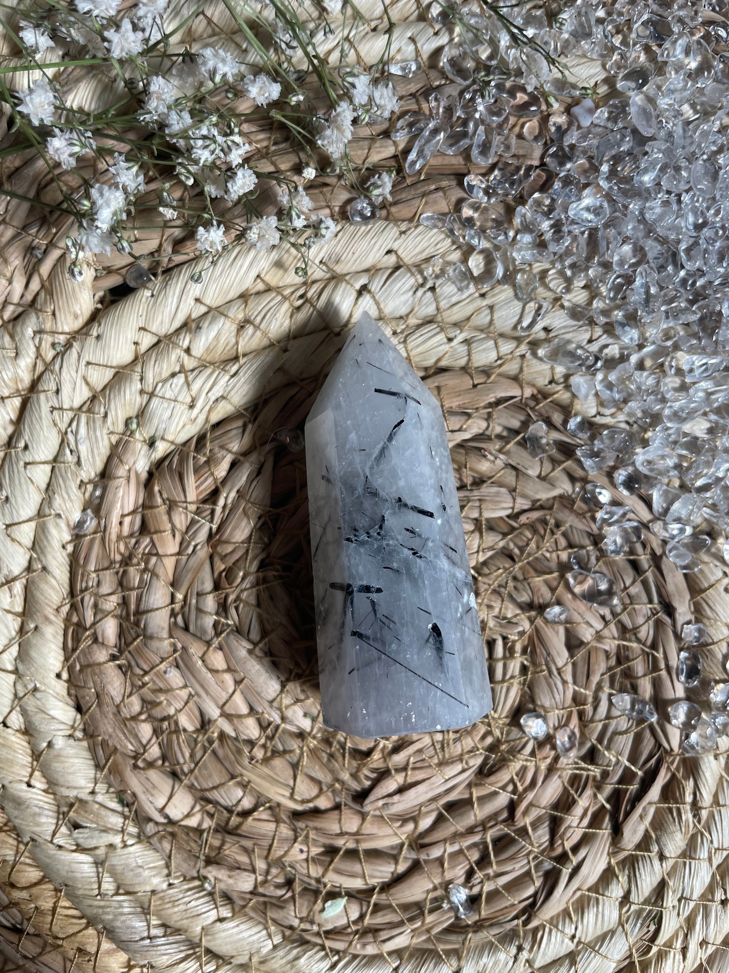 Turmalinquarz Spitze Nr. 4