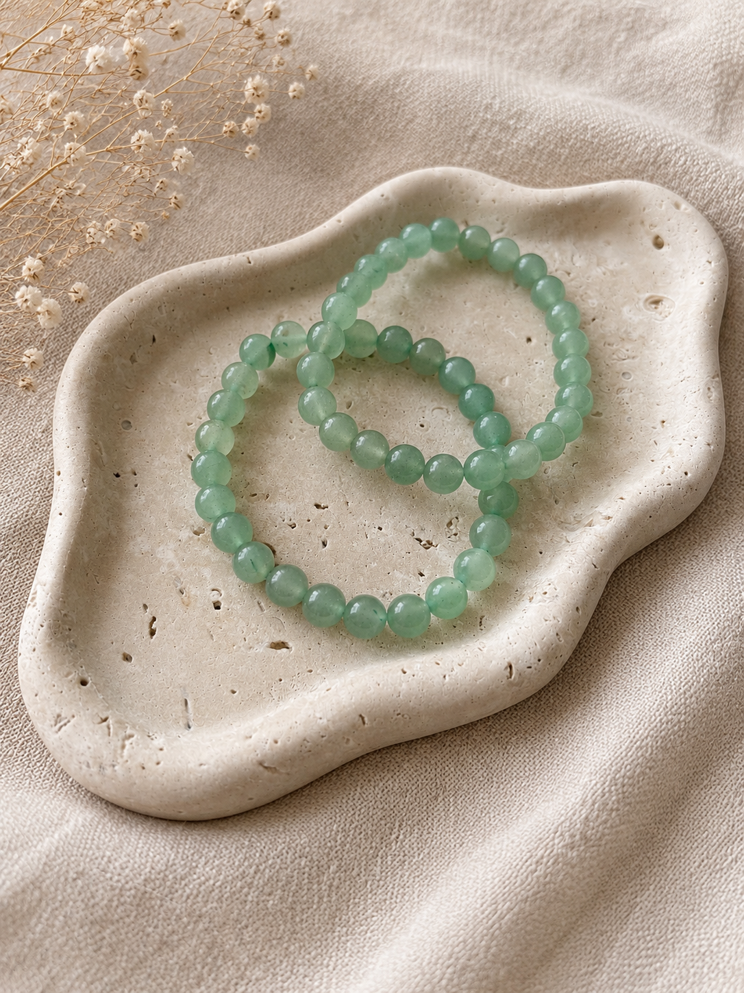 Aventurin Kugelarmband - 8mm