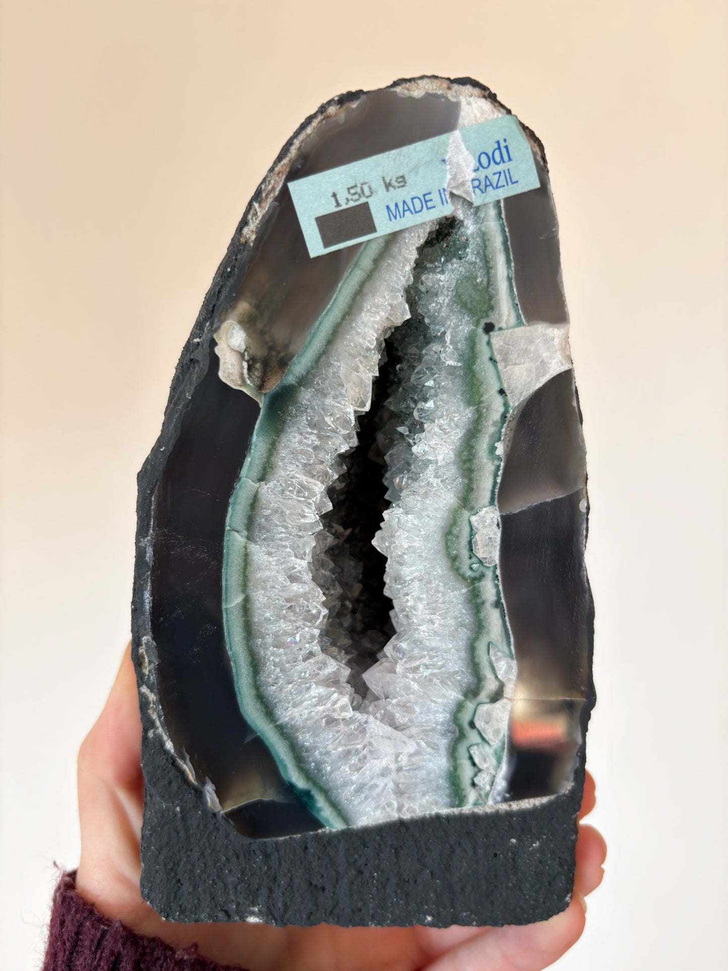 Amethyst x Achat Kathedrale, 1,5kg