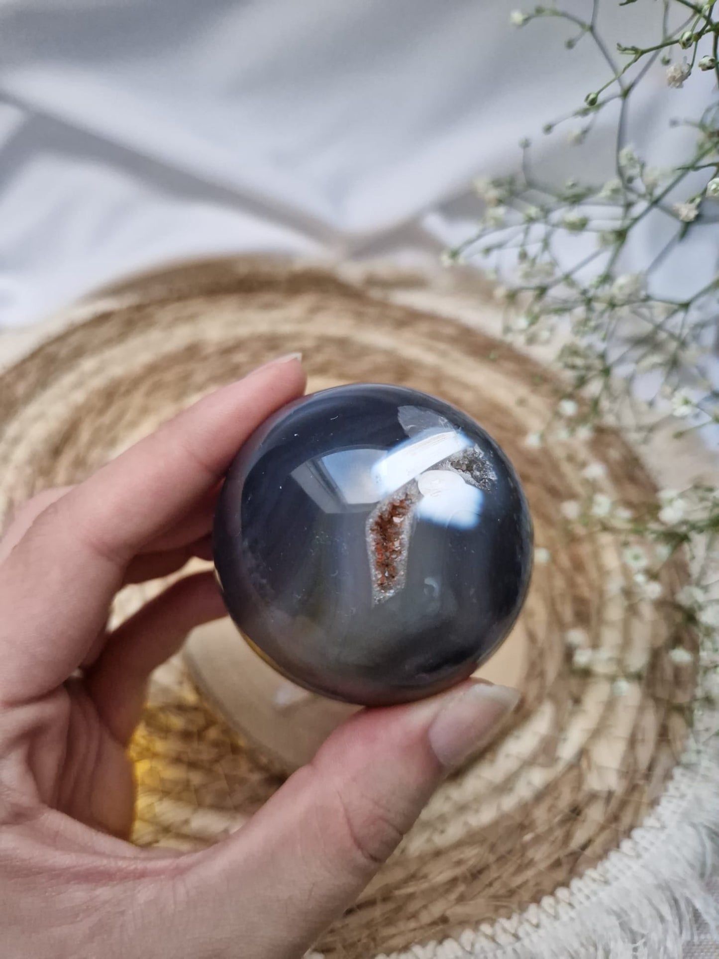 Orca Achat Kugel Nr. 2