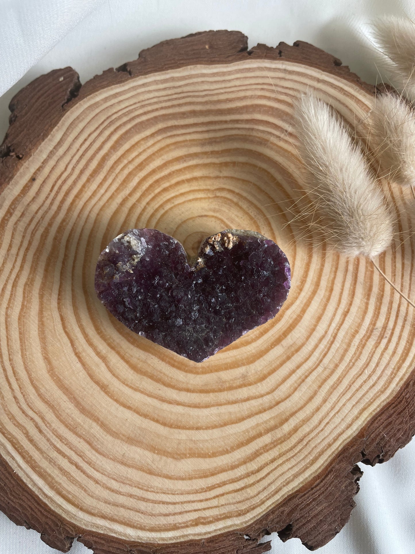 Amethyst Herz Cluster Nr. 3