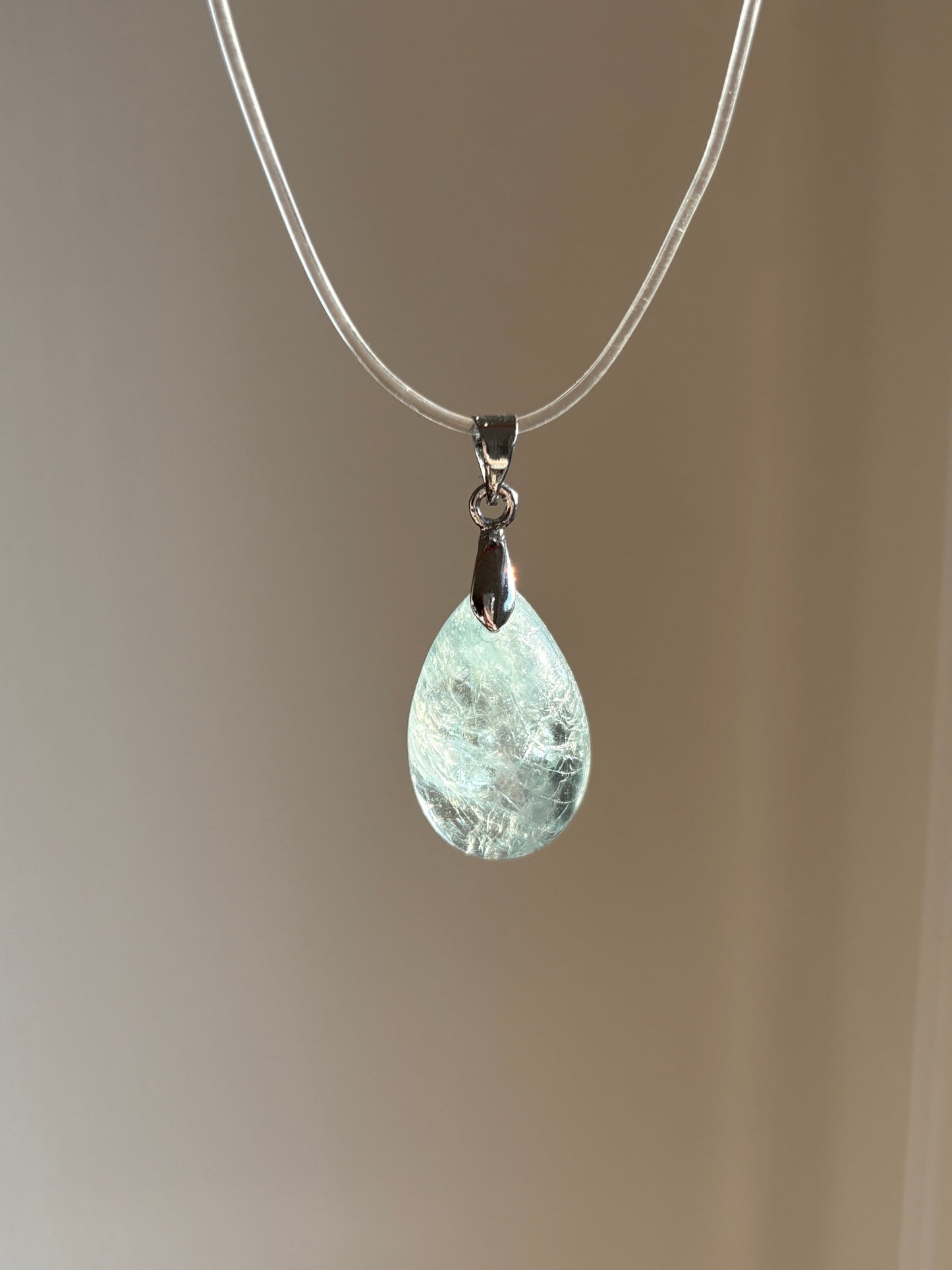 Aquamarin Anhänger Nr. 1 - Deluxe