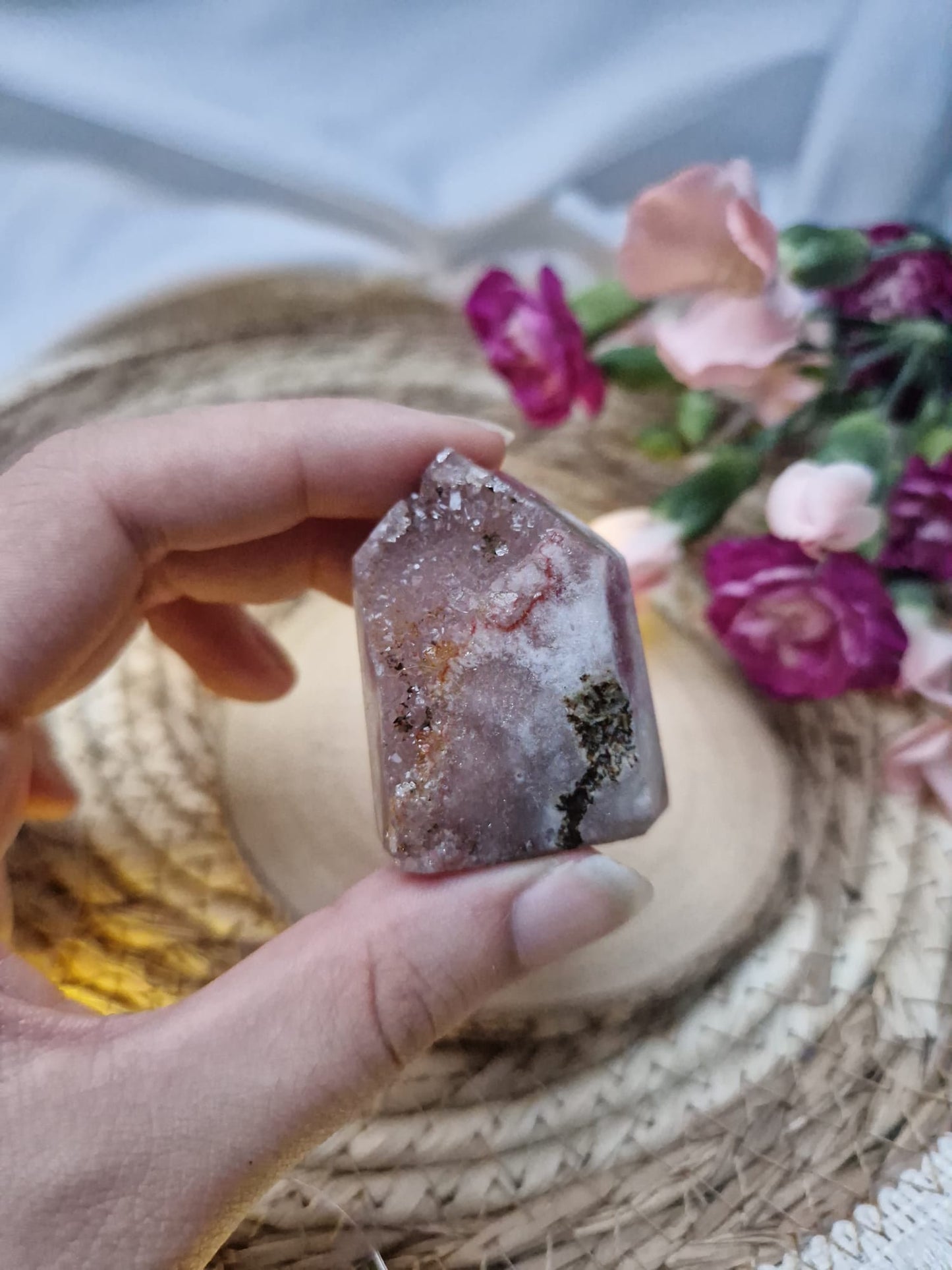 Pink Amethyst Spitze Nr. 2