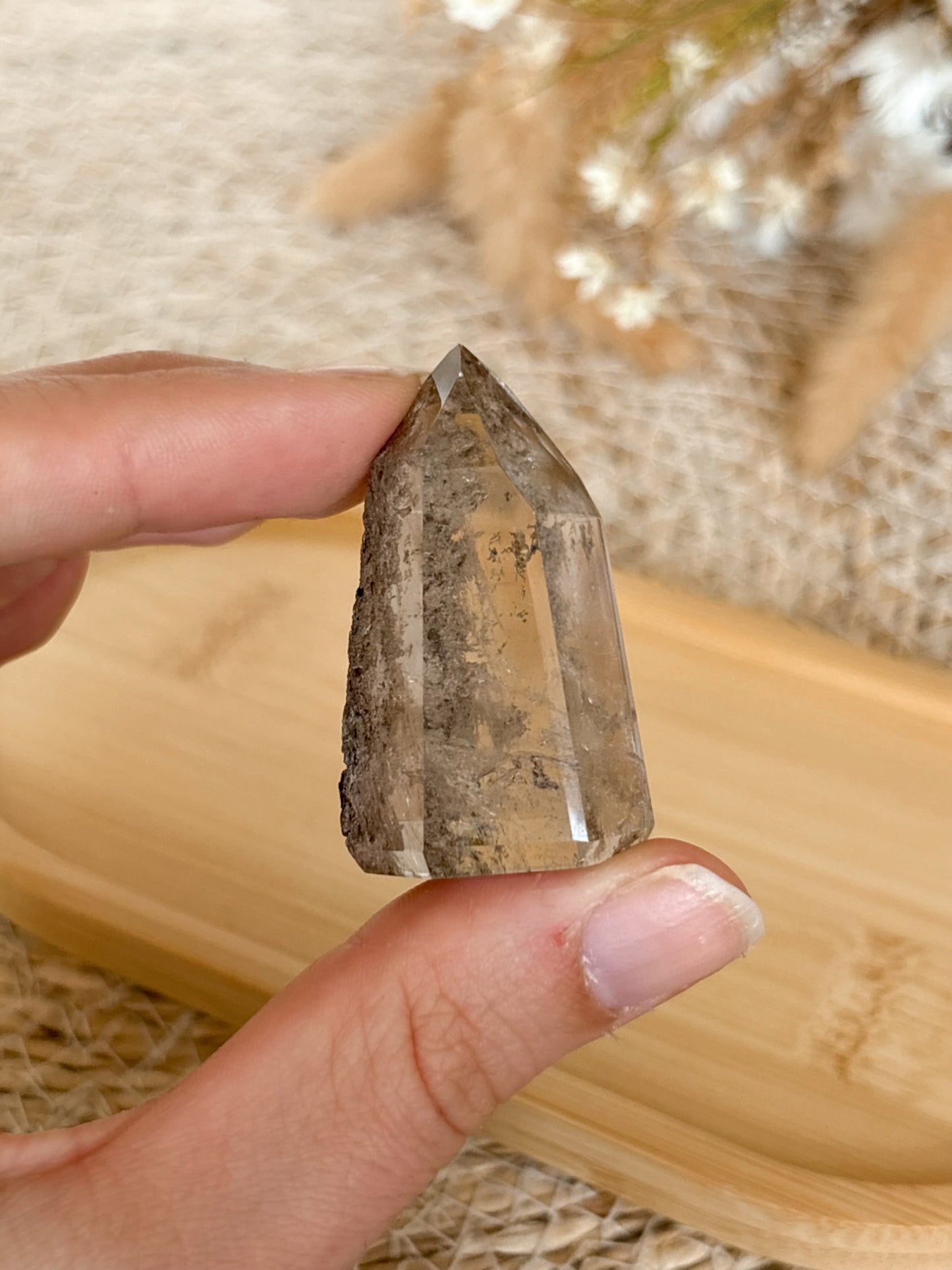 Gartenquarz Spitze Nr. 7