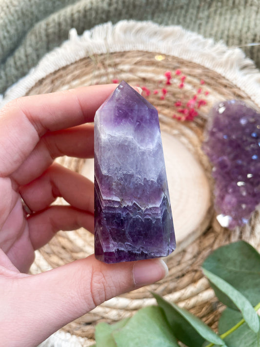 Chevron Amethyst Spitze Nr. 7