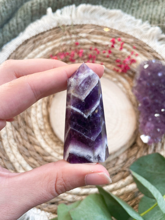 Chevron Amethyst Spitze Nr. 1