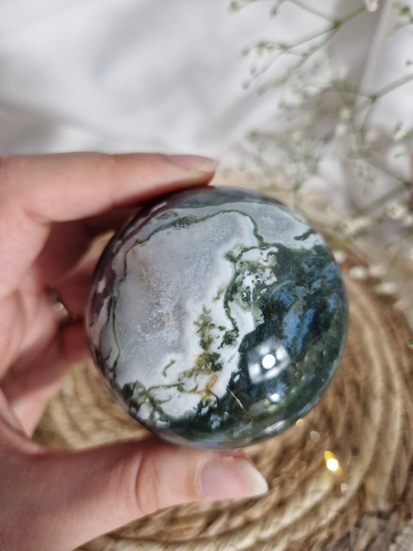 Moosachat Kugel Nr. 3