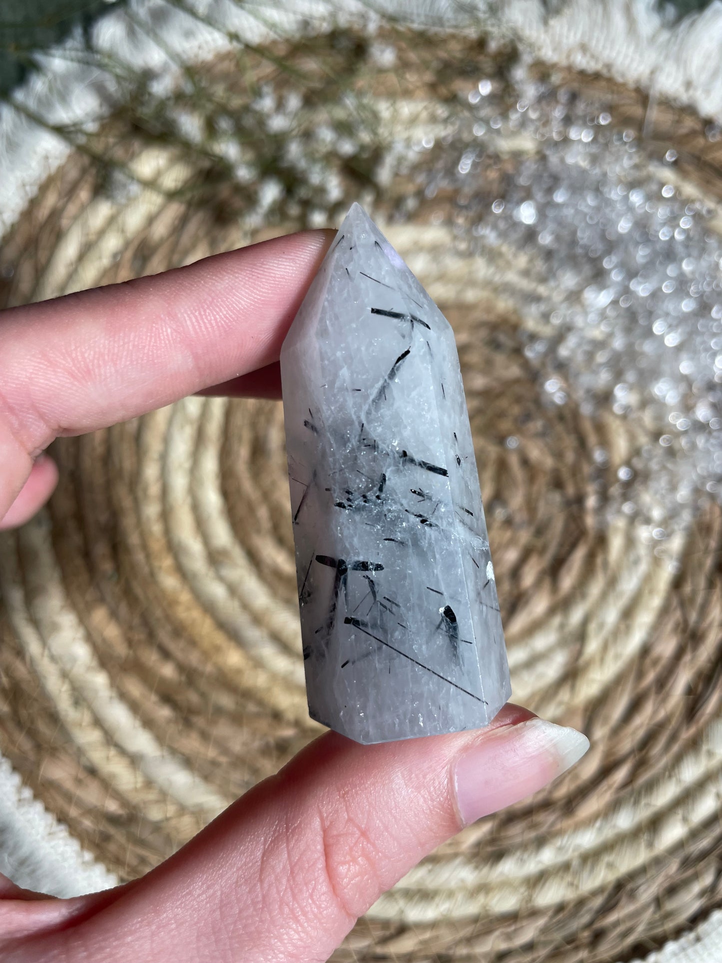 Turmalinquarz Spitze Nr. 4