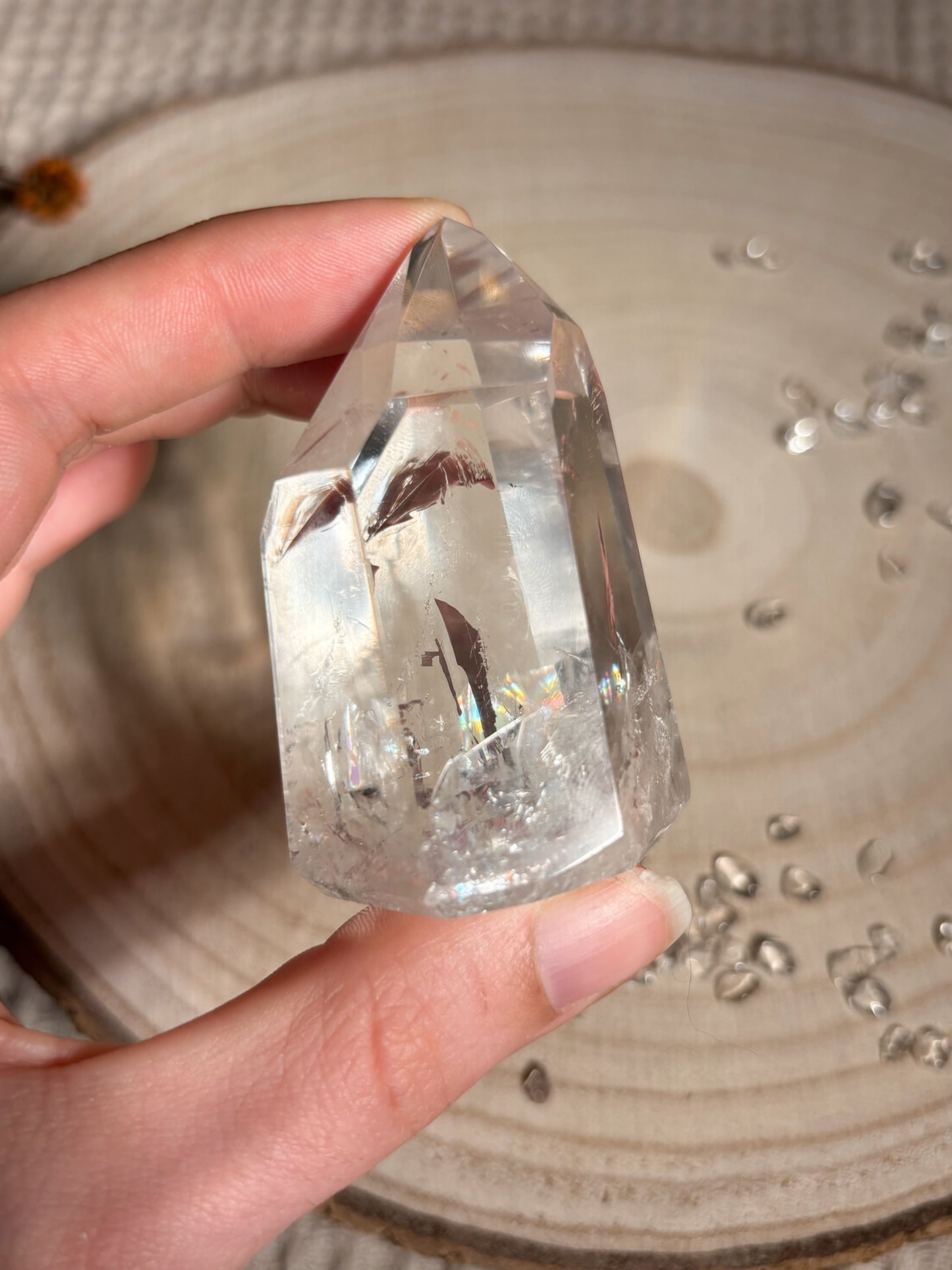 Bergkristall Spitze in Extra Qualität Nr. 1