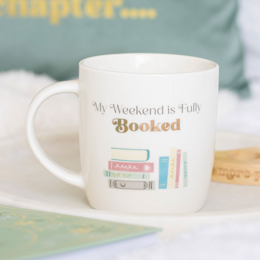 Tasse "My weekend is fully booked"