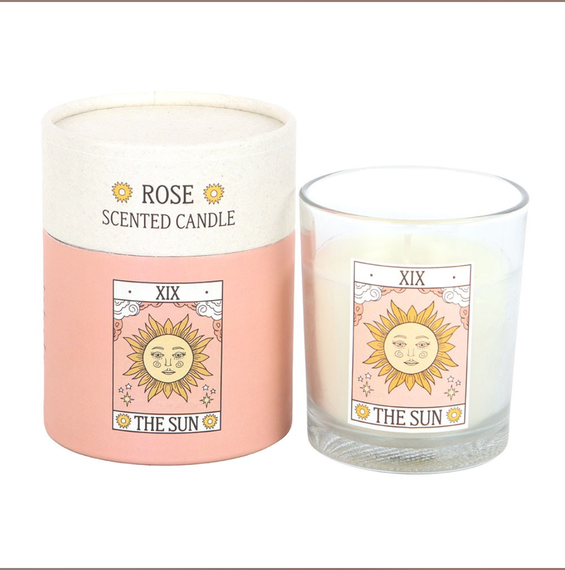 Kerze "The Sun" - Rose
