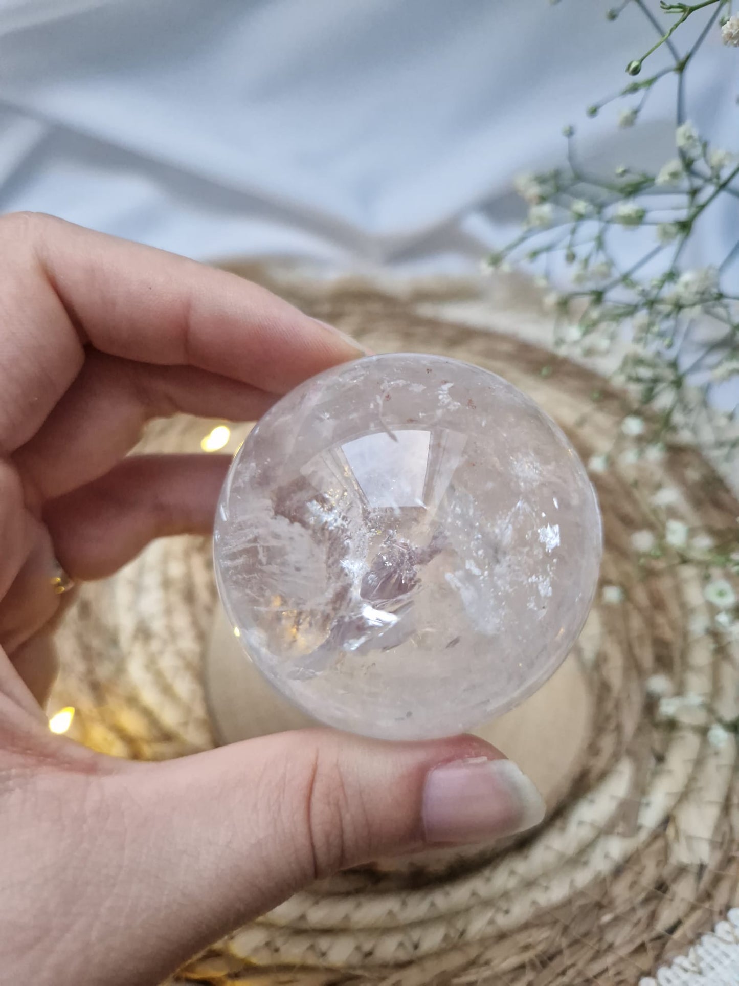 Bergkristall Kugel High Quality