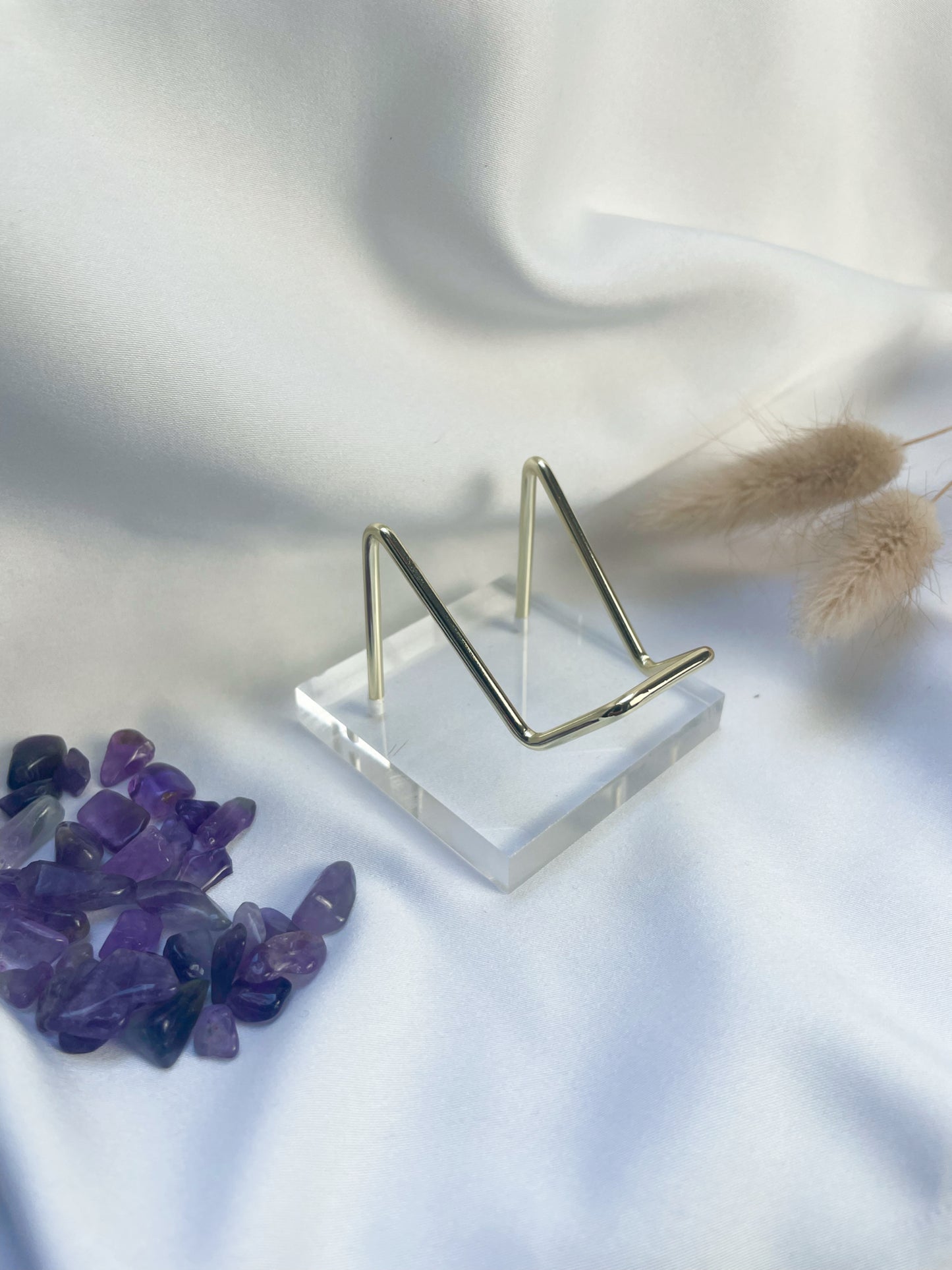 Kristallständer gold - verschiedene Größen