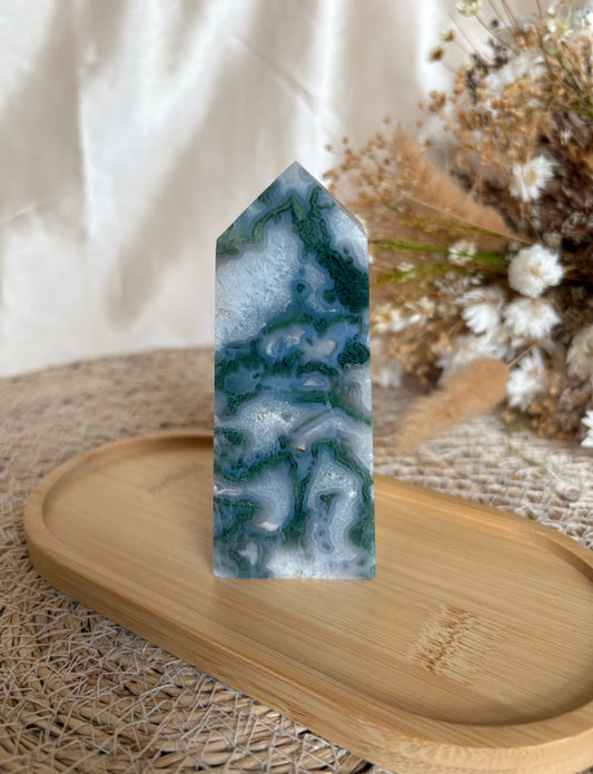 Druzy Moosachat Spitze Nr. 2