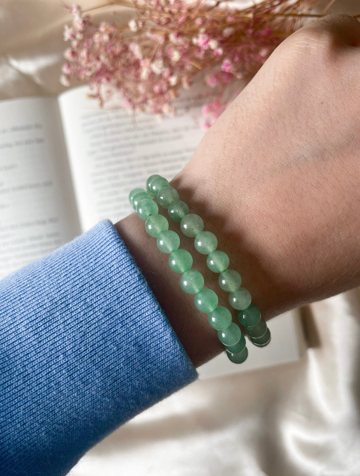 Aventurin Kugelarmband - 8mm