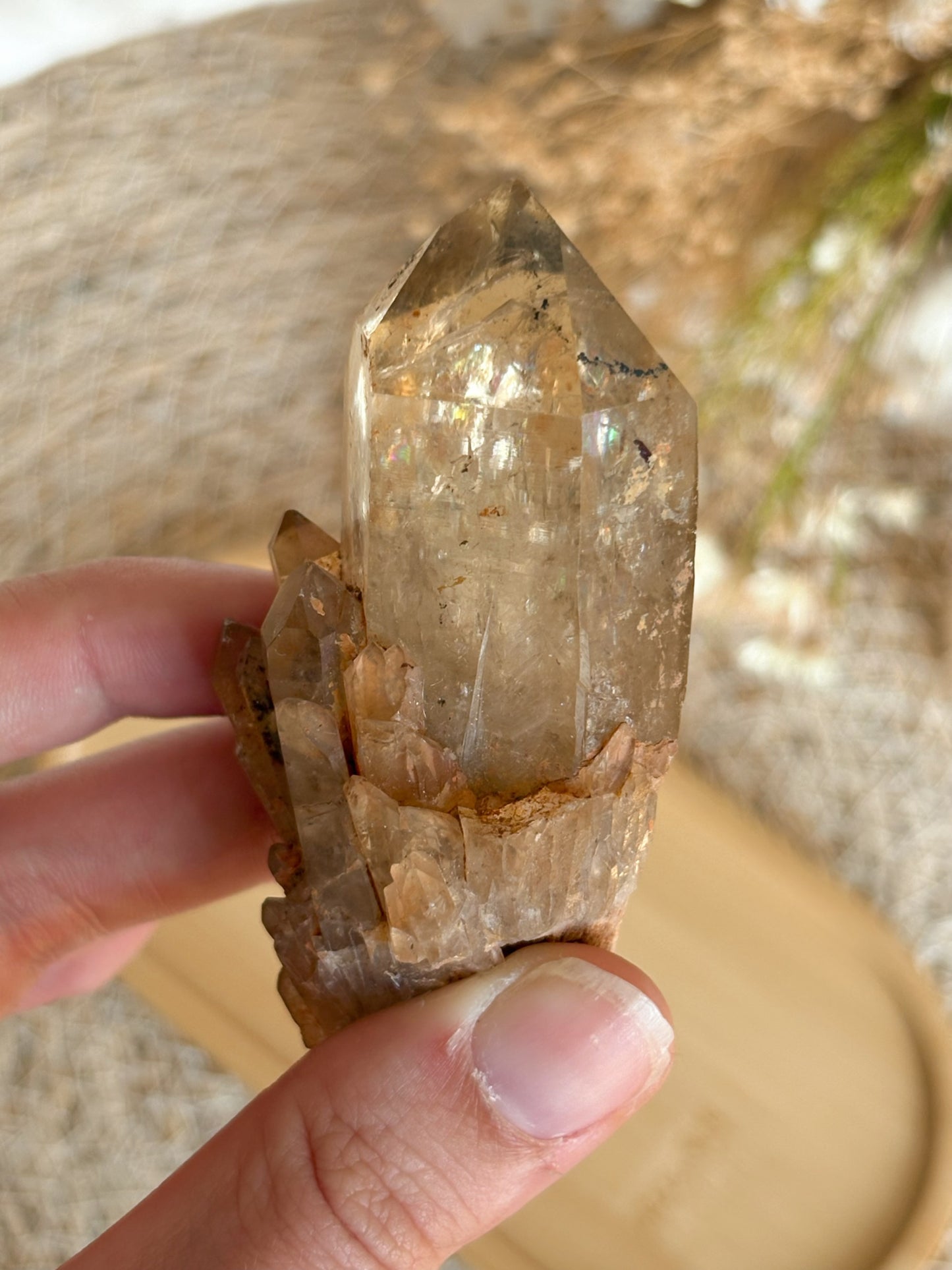 Kundalini Citrin Cluster Nr. 2