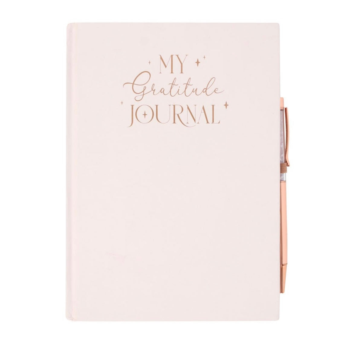 Gratitude Journal mit Rosenquarz Stift 🌸