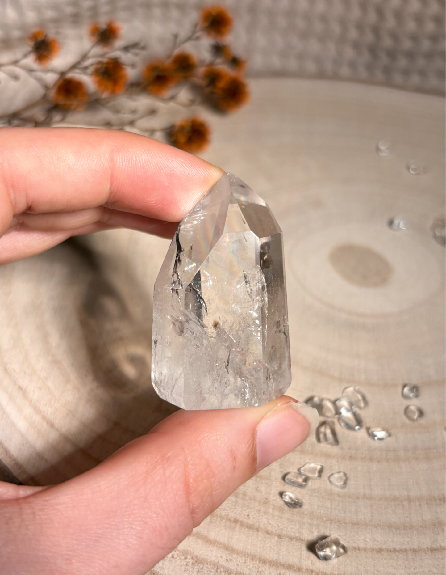 Bergkristall Spitze in Extra Qualität Nr. 5