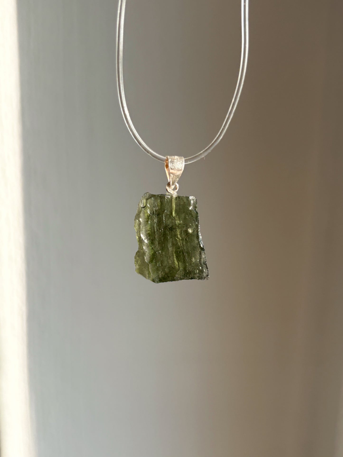 Moldavit Anhänger Nr. 2