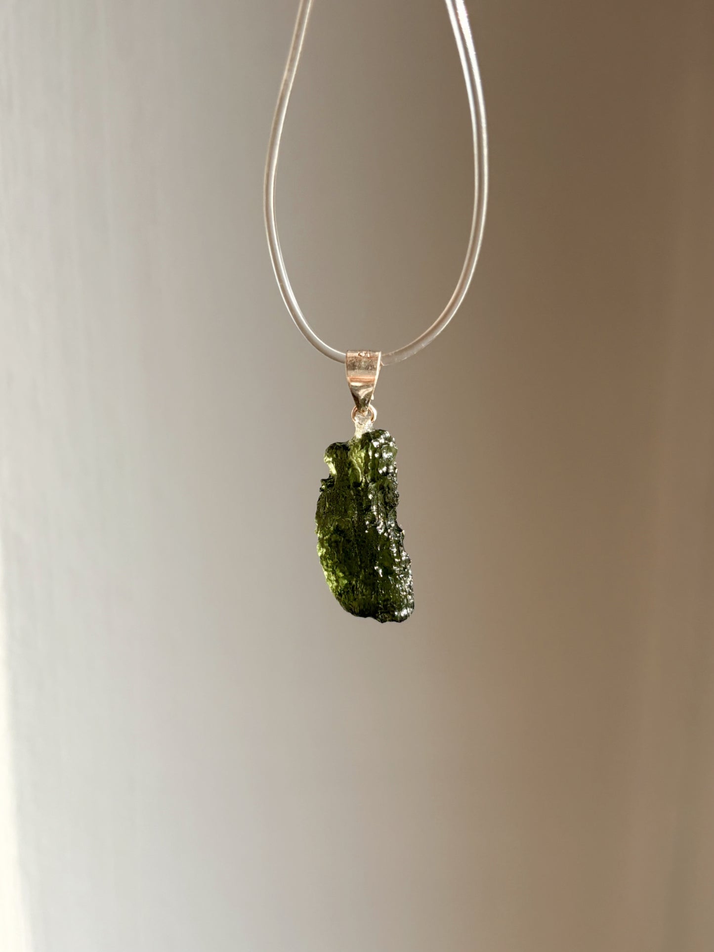 Moldavit Anhänger Nr. 3