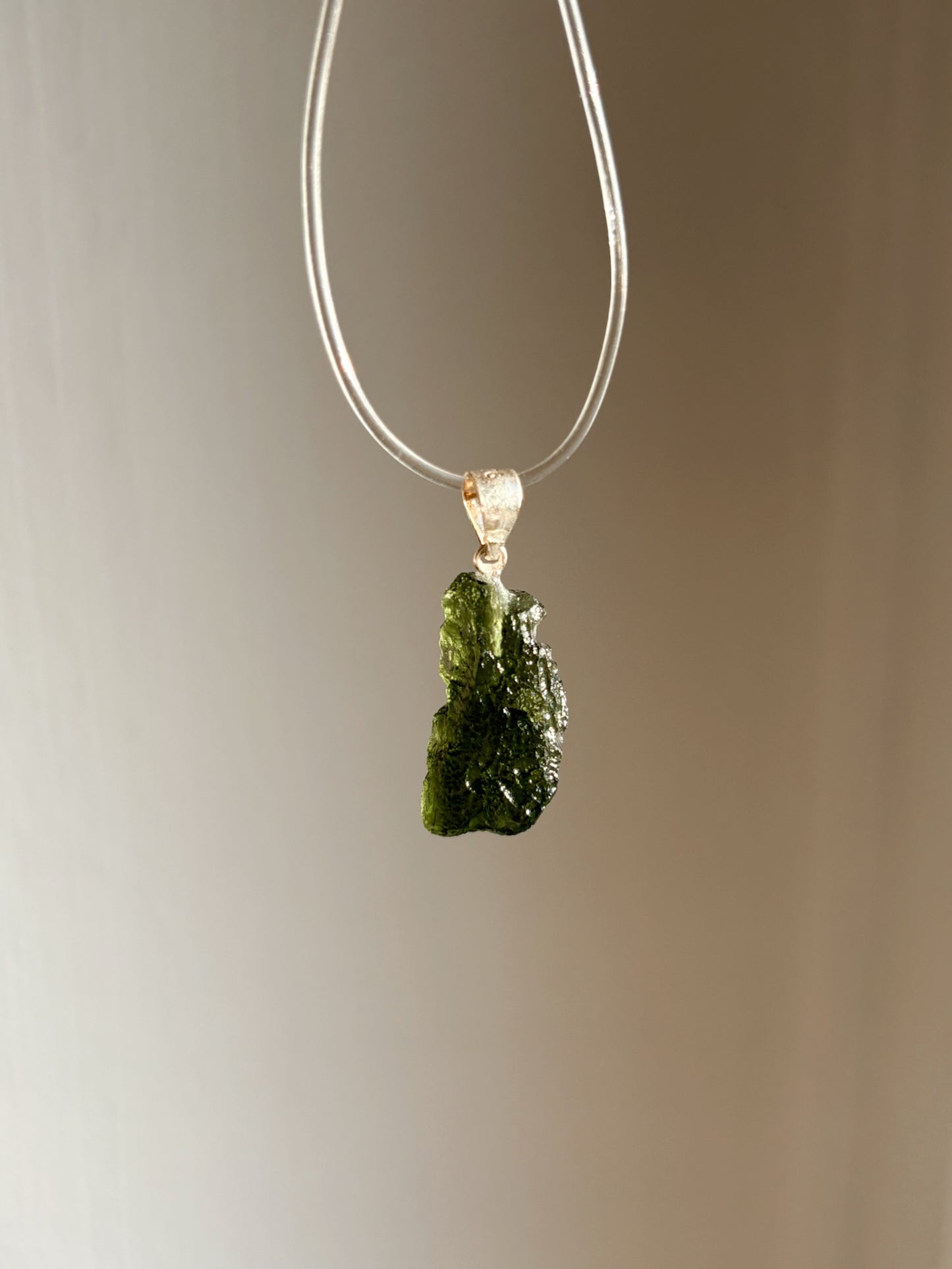 Moldavit Anhänger Nr. 3