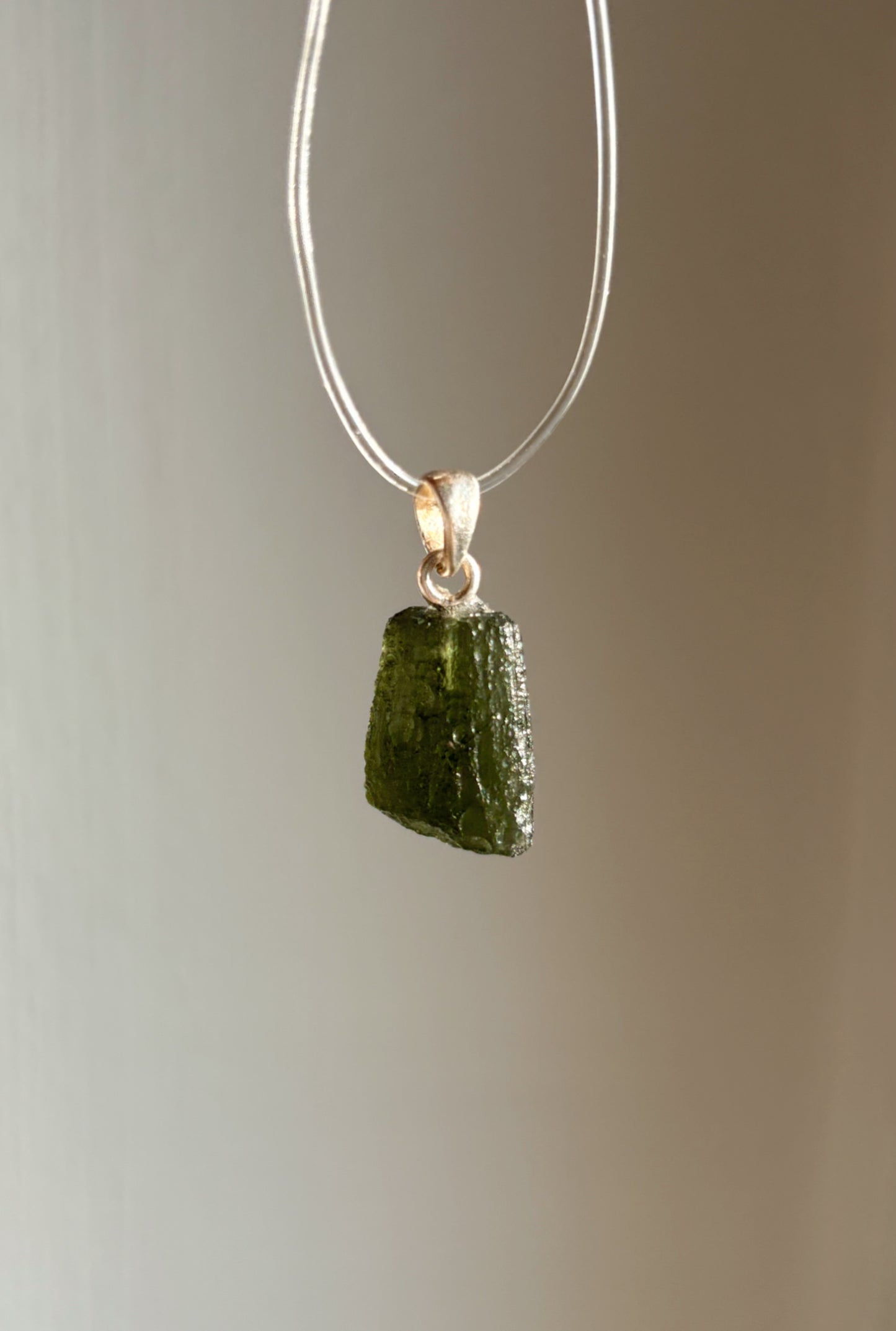 Moldavit Anhänger Nr. 4