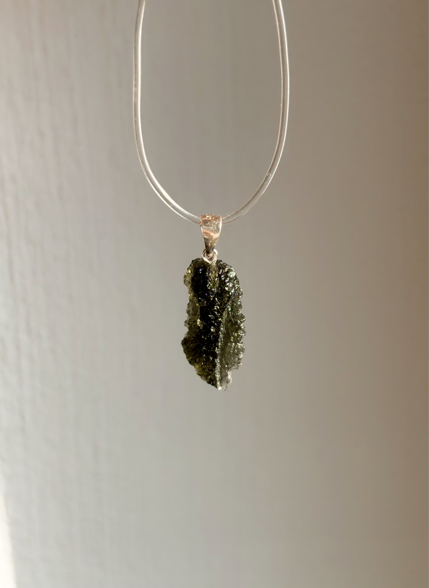 Moldavit Anhänger Nr. 5