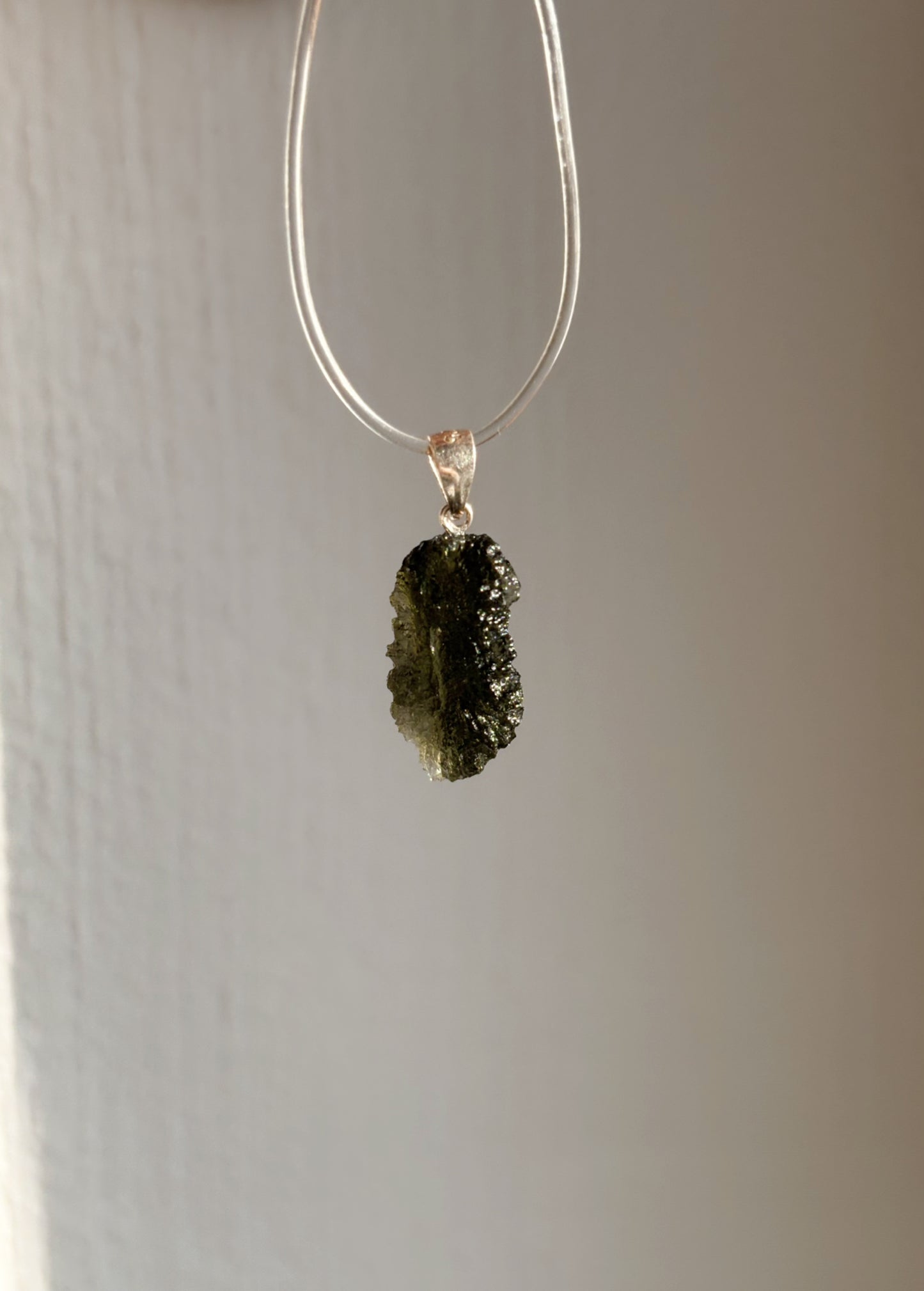 Moldavit Anhänger Nr. 5