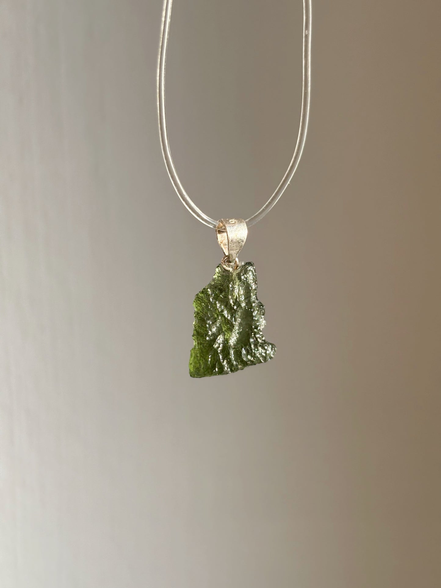 Moldavit Anhänger Nr. 6