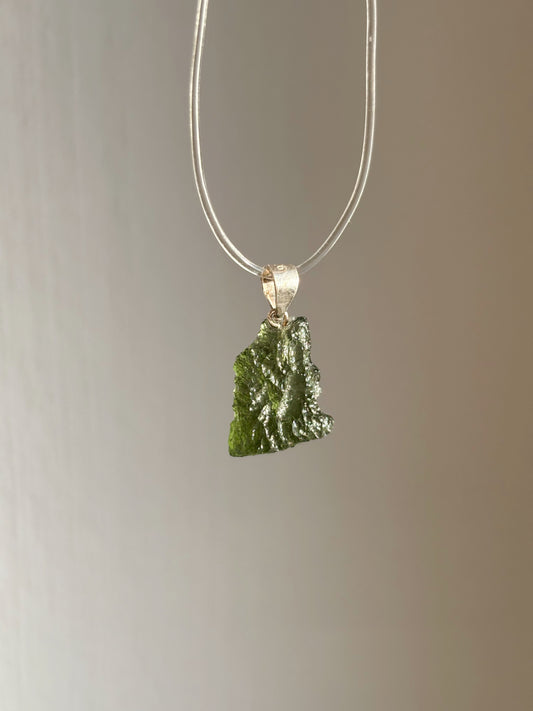 Moldavit Anhänger Nr. 6