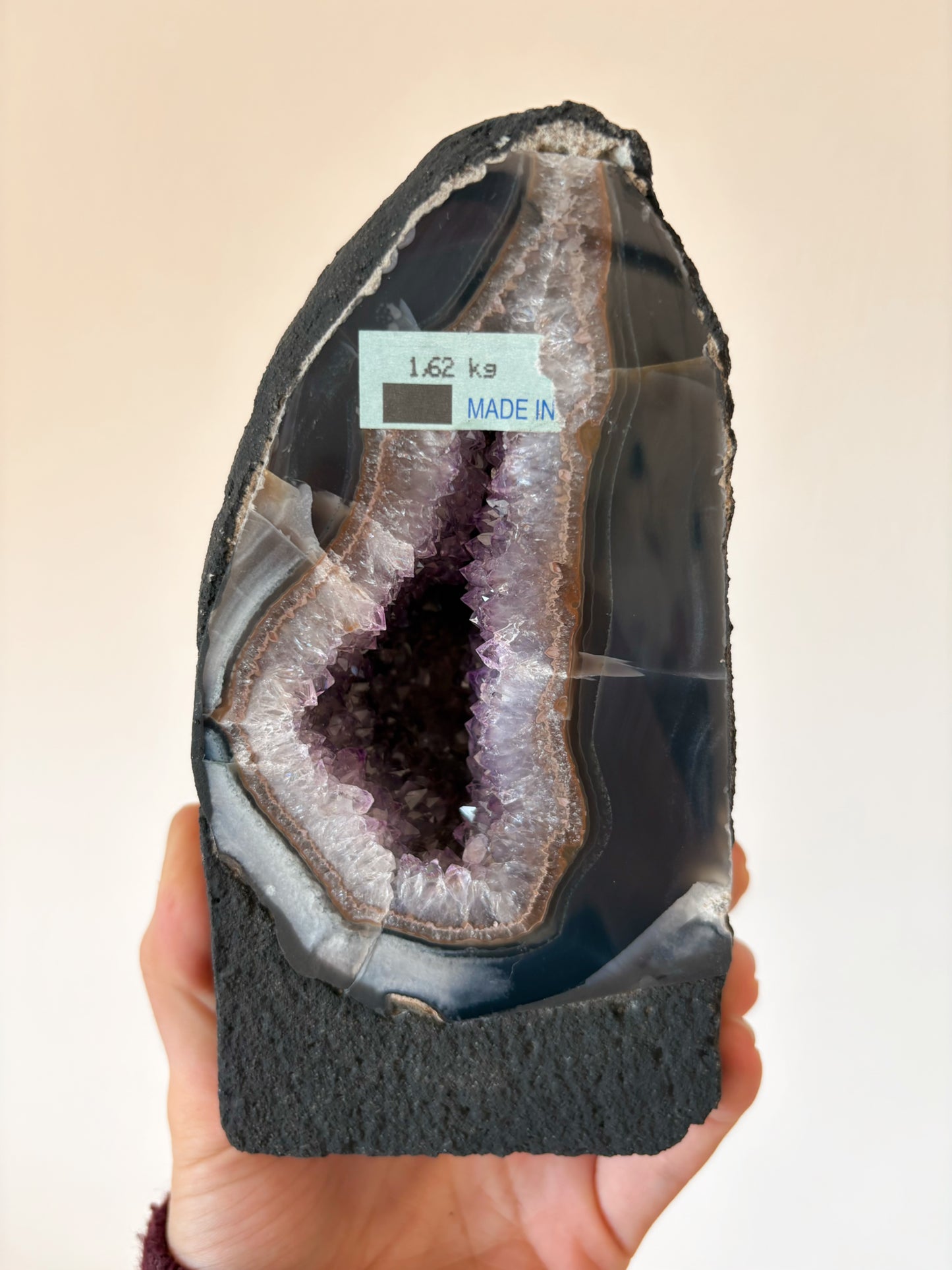 Amethyst x Achat Kathedrale, 1,62kg