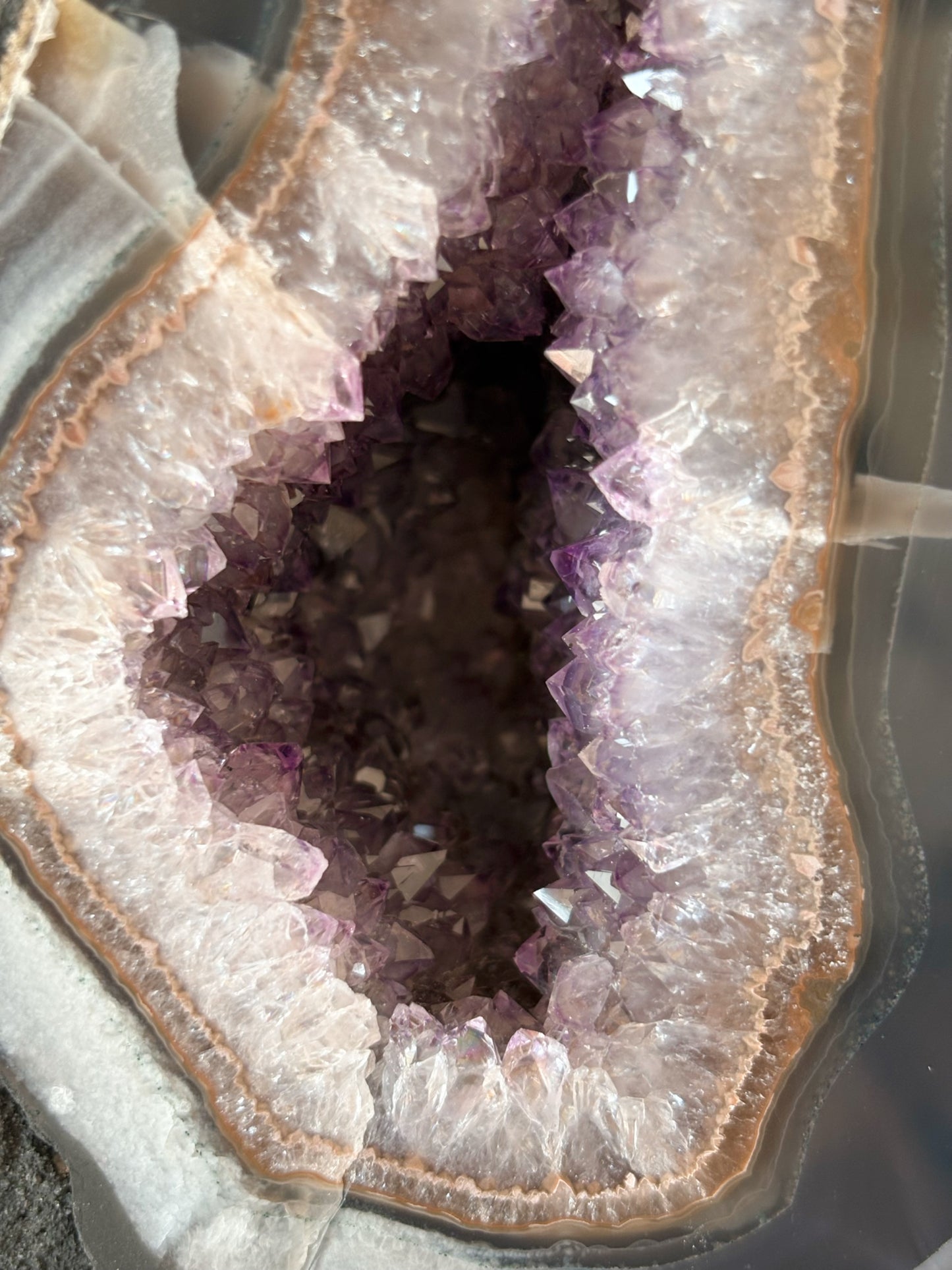 Amethyst x Achat Kathedrale, 1,62kg