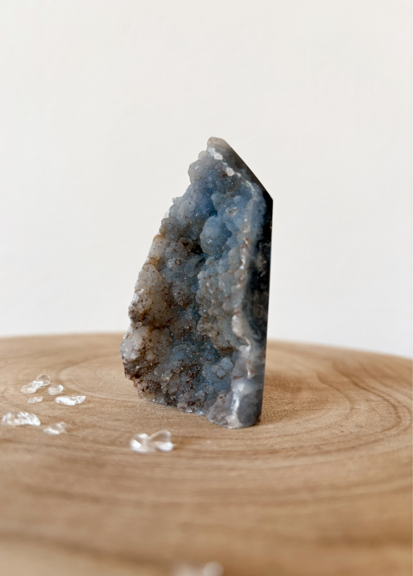 Druzy Achat Spitze DA14