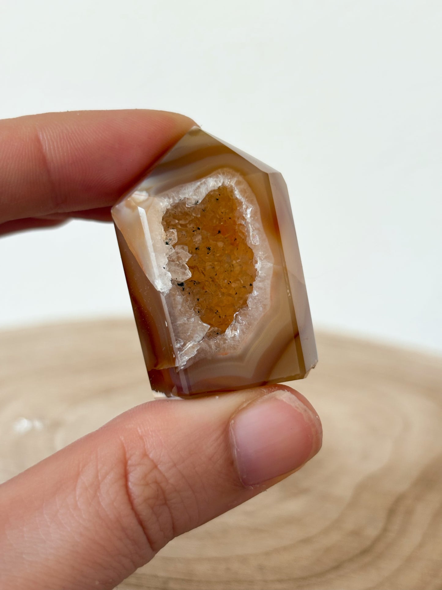 Druzy Achat Spitze A7,50
