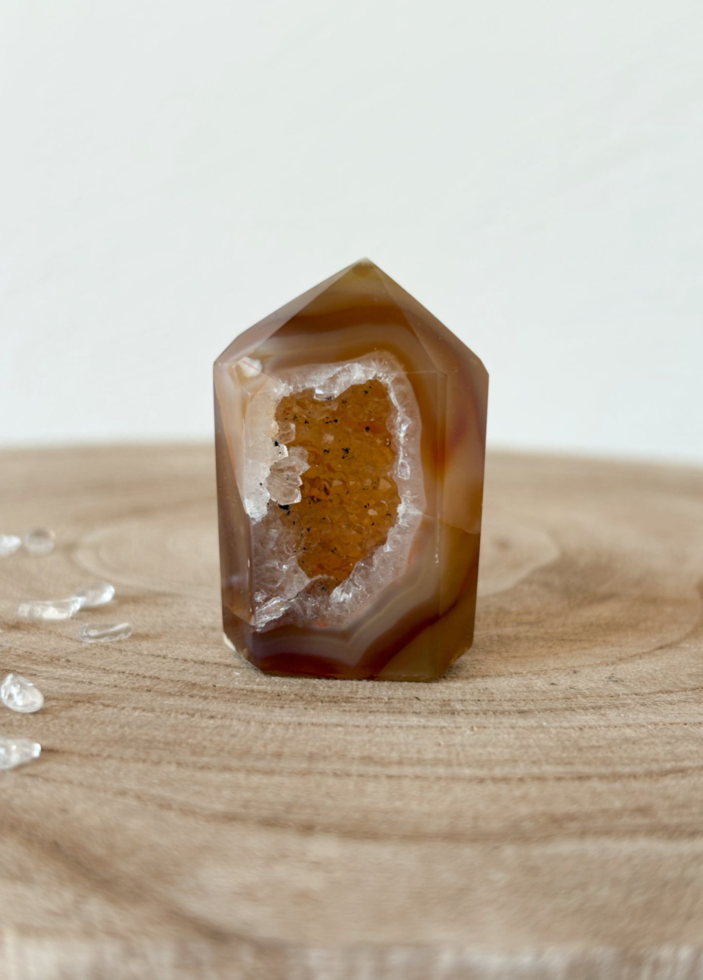 Druzy Achat Spitze A7,50