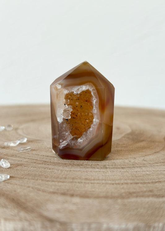 Druzy Achat Spitze A7,50