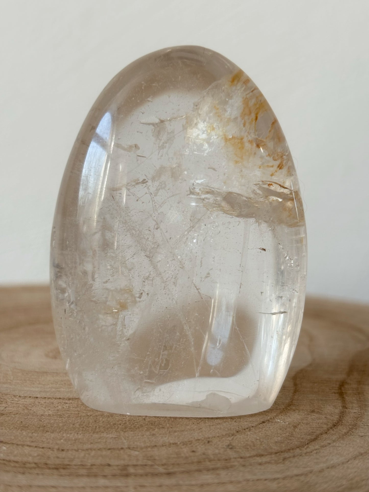 Bergkristall Freiform mit Golden Healer BF11,50