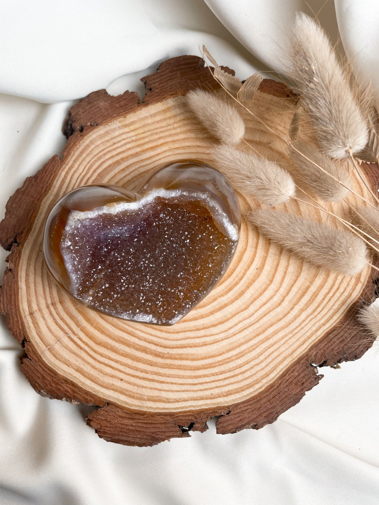 Druzy Achat Herz BP58