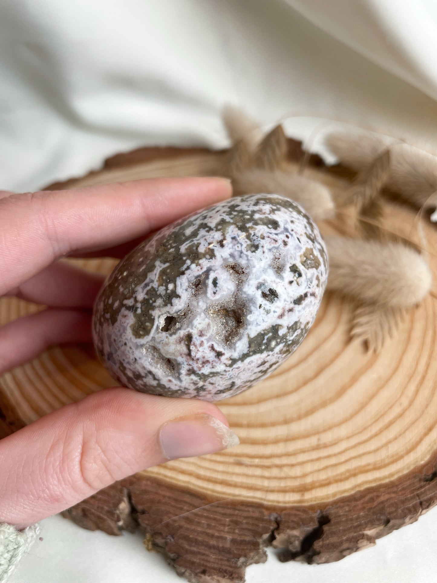 Ozean Jaspis Handstein, Nr. 2