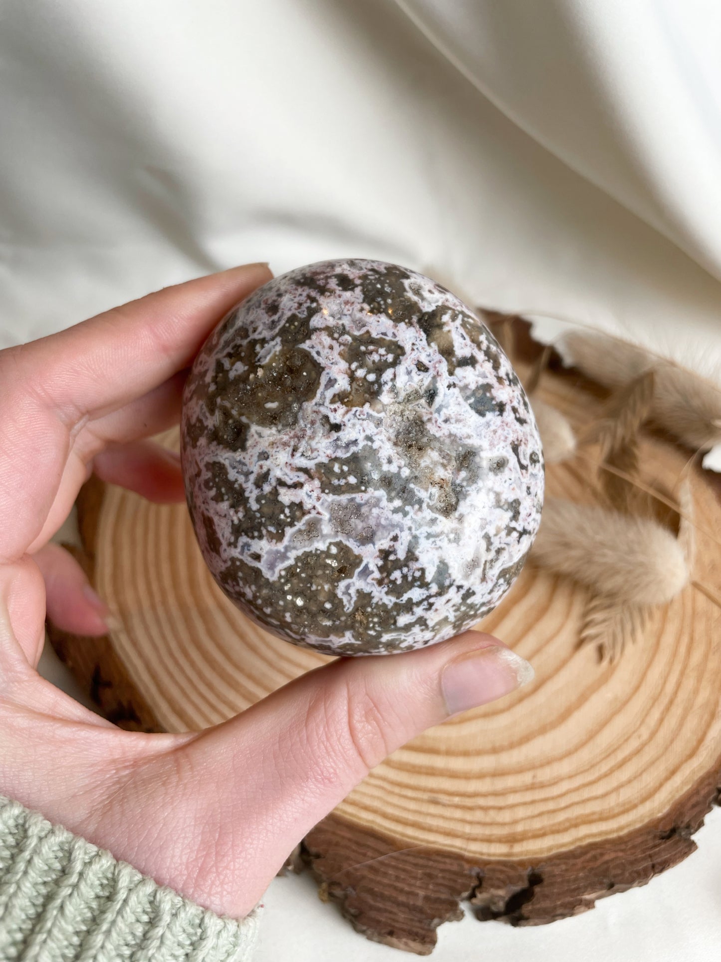 Ozean Jaspis Handstein, Nr. 2